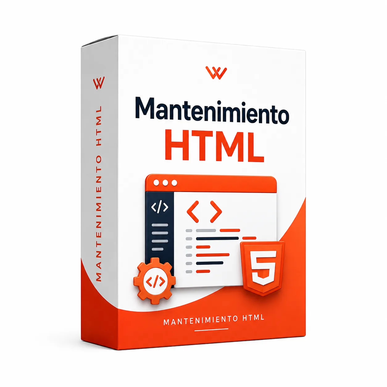 Web landing HTML