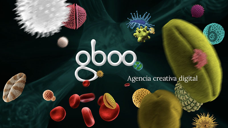 Ejemplo de diseño web premium para GBOO